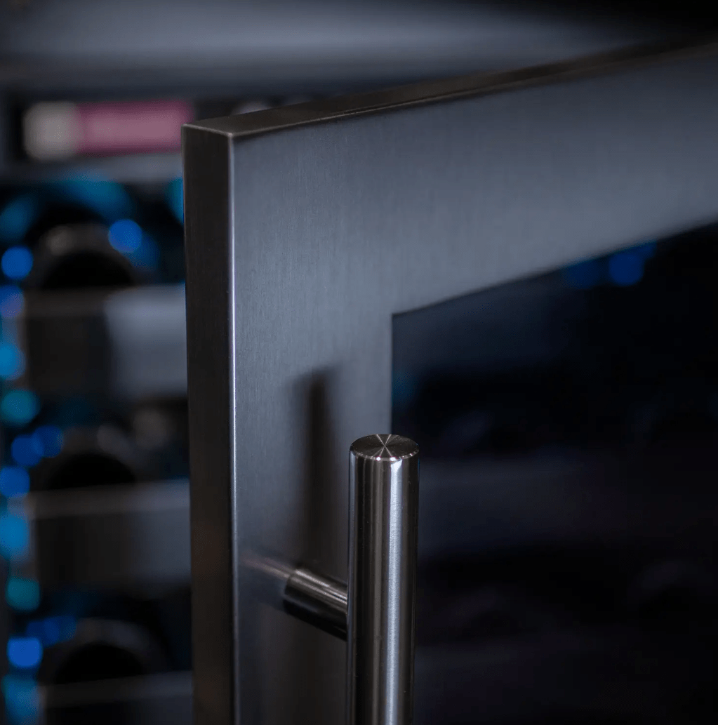 Allavino Reserva Series 50 Bottle Single Zone Built - in Wine Cooler Refrigerator with Black Stainless Door BDW5034S - 1BSL - Allavino - Buy at Wine Coolers Online