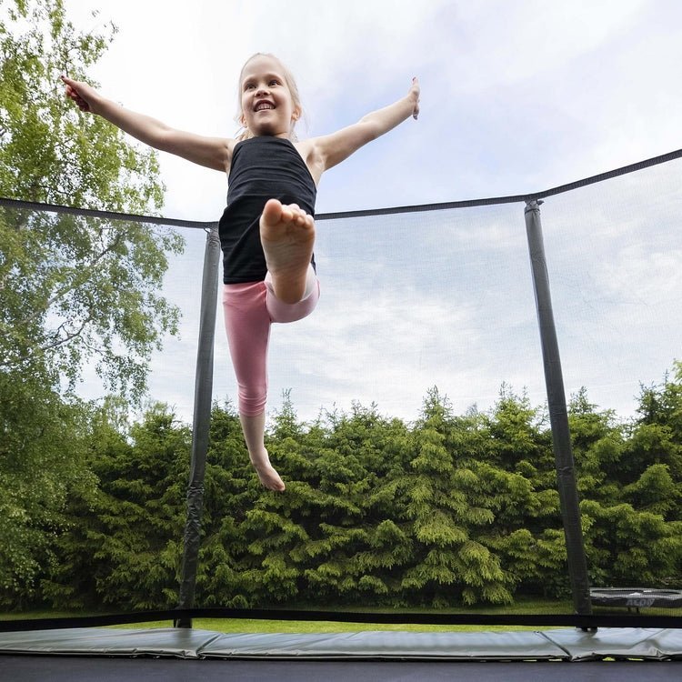 Acon 13 HD Rectangular Trampoline with Net and Ladder - Ezonesglobal - Buy at Wine Coolers Online