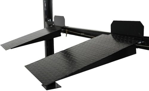 APlusLift HW - 8S 8000LB 4 - Post Portable Storage Service Car Lift / 3 Year Warranty - Ezonesglobal - Buy at Wine Coolers Online