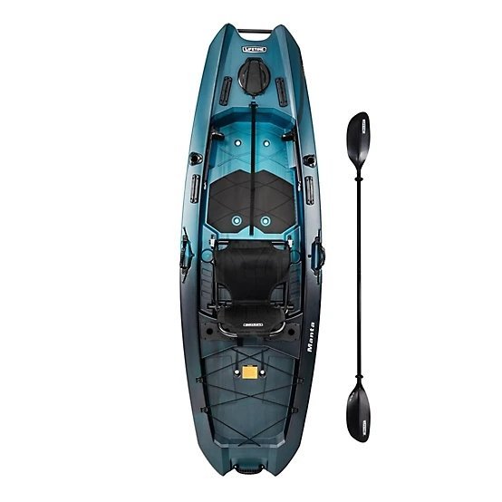 Aurora Fusion Lifetime Manta 10 ft. Sit - On - Top Angler Kayak - Ezonesglobal - Buy at Wine Coolers Online