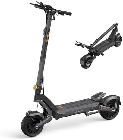 Ausom 2000W Dual Motor Folding Electric Scooter for Adults, Off Road Dual Motor E - Scooter with E - ABS and Dual Disc Brakes, 40Mph Top Speed, 56 Miles Max Range - Ezonesglobal - Buy at Wine Coolers Online