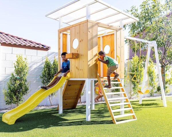 Avenlur Forest Modern Backyard Outdoor Swing Set - Ezonesglobal - Buy at Wine Coolers Online