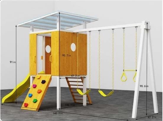 Avenlur Forest Modern Backyard Outdoor Swing Set - Ezonesglobal - Buy at Wine Coolers Online