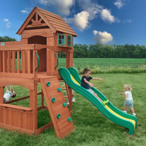 Backyard Discovery Atlantis Wooden Swing Set - Ezonesglobal - Buy at Wine Coolers Online