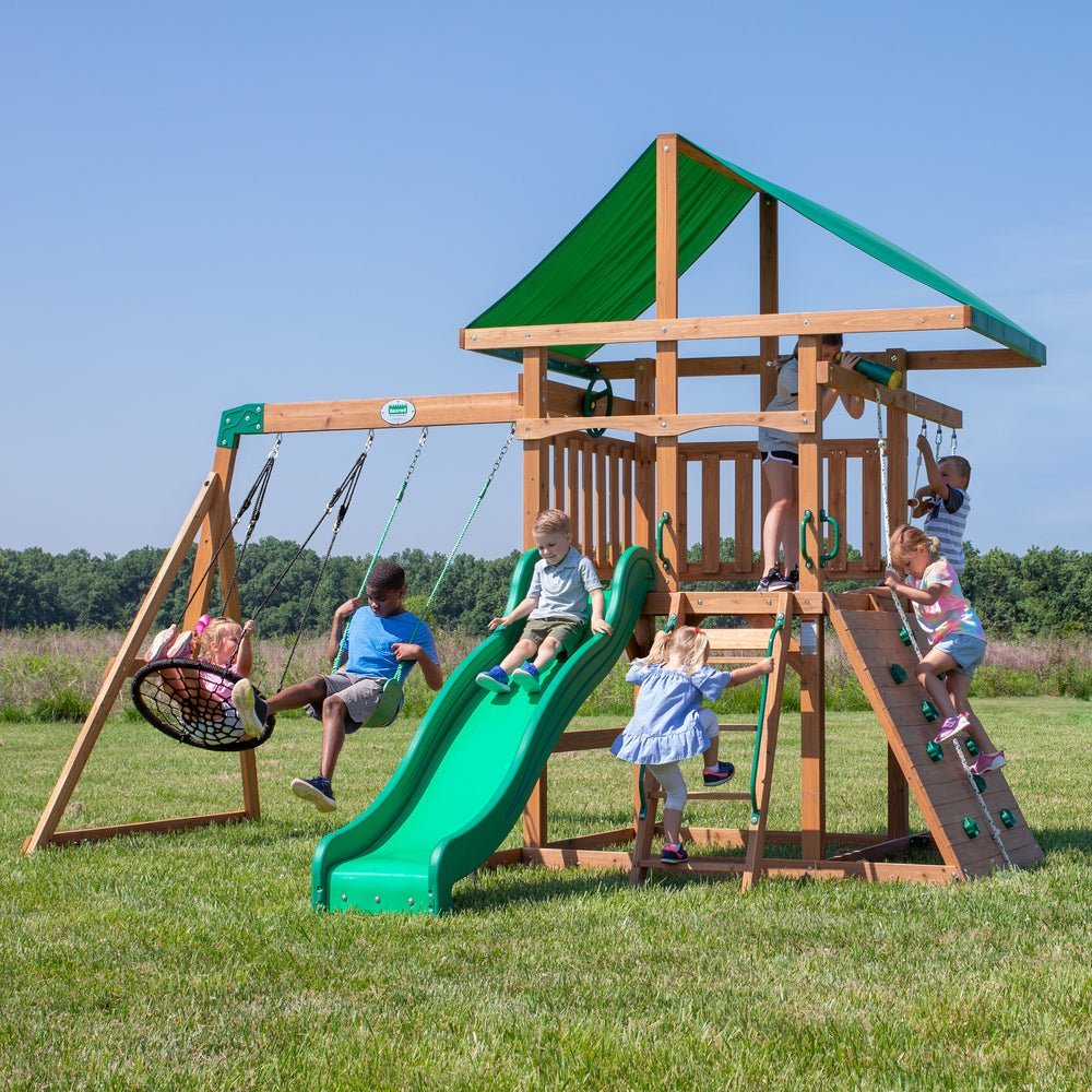 Backyard Discovery Grayson Peak Swing Set - Ezonesglobal - Buy at Wine Coolers Online