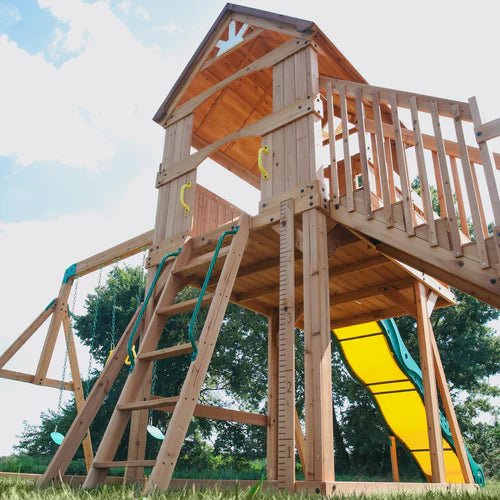Backyard Discovery Malibu Cedar Swing Set - Ezonesglobal - Buy at Wine Coolers Online
