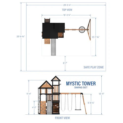 Backyard Discovery Mystic Tower Swing Set - Ezonesglobal - Buy at Wine Coolers Online