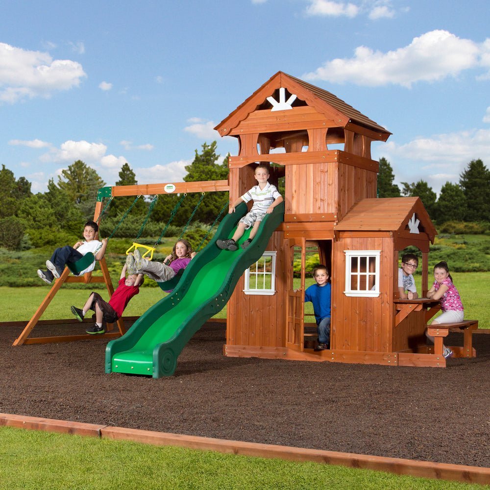 Backyard Discovery Shenandoah Cedar Wood Swing Set Slide - Ezonesglobal - Buy at Wine Coolers Online