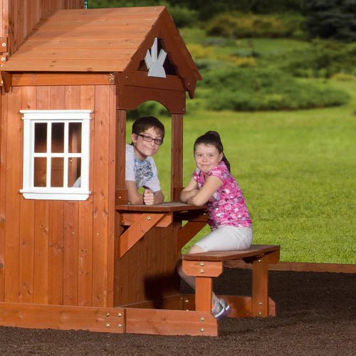 Backyard Discovery Shenandoah Cedar Wood Swing Set Slide - Ezonesglobal - Buy at Wine Coolers Online