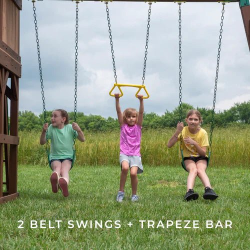 Backyard Discovery Skyfort III Swing Set - Ezonesglobal - Buy at Wine Coolers Online