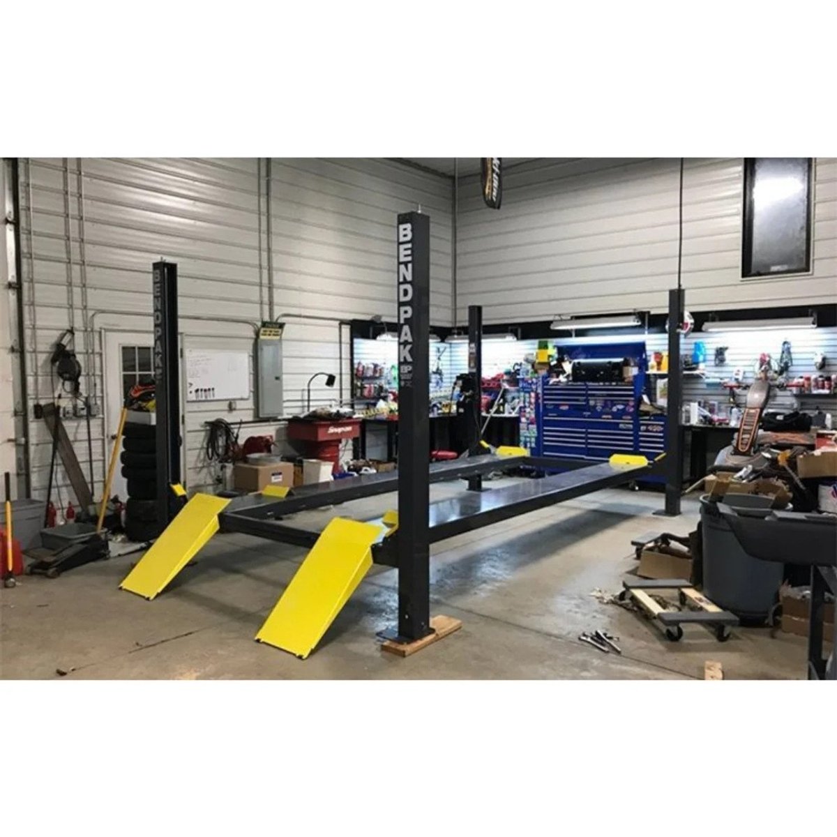 Bendpak HD - 9XW 9,000 Lbs Standard Width Extra - Tall 4 - Post Lift - Ezonesglobal - Buy at Wine Coolers Online