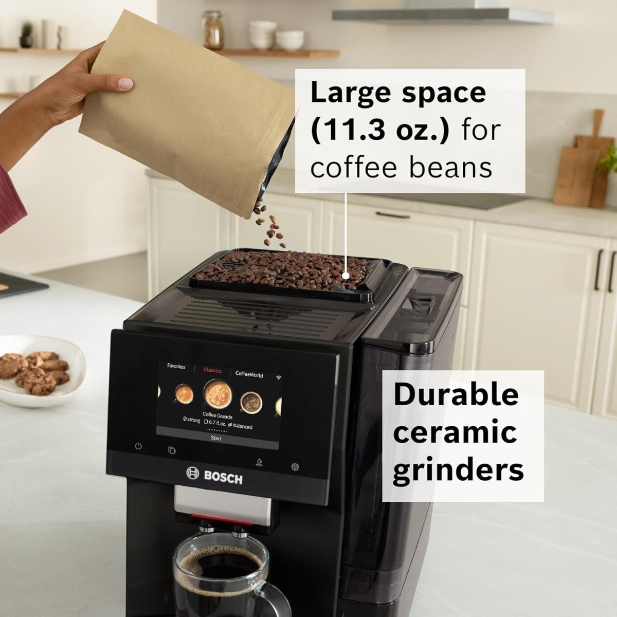 Bosch 800 Series VeroCafe Fully Automatic Espresso Machine - Ezonesglobal - Buy at Wine Coolers Online