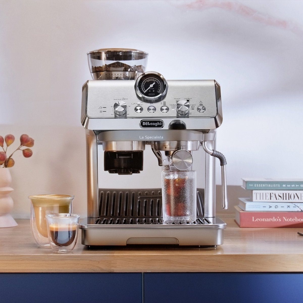 Breville Barista Express Espresso Machine BES870XL, Brushed Stainless Steel - Ezonesglobal - Buy at Wine Coolers Online