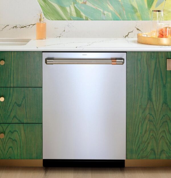 Cafe CDT828P2VS1 CAF(EBACK)™ CustomFit ENERGY STAR Stainless Interior Dishwasher with Ultra Wash & Dry, 42 dBA - Ezonesglobal - Buy at Wine Coolers Online