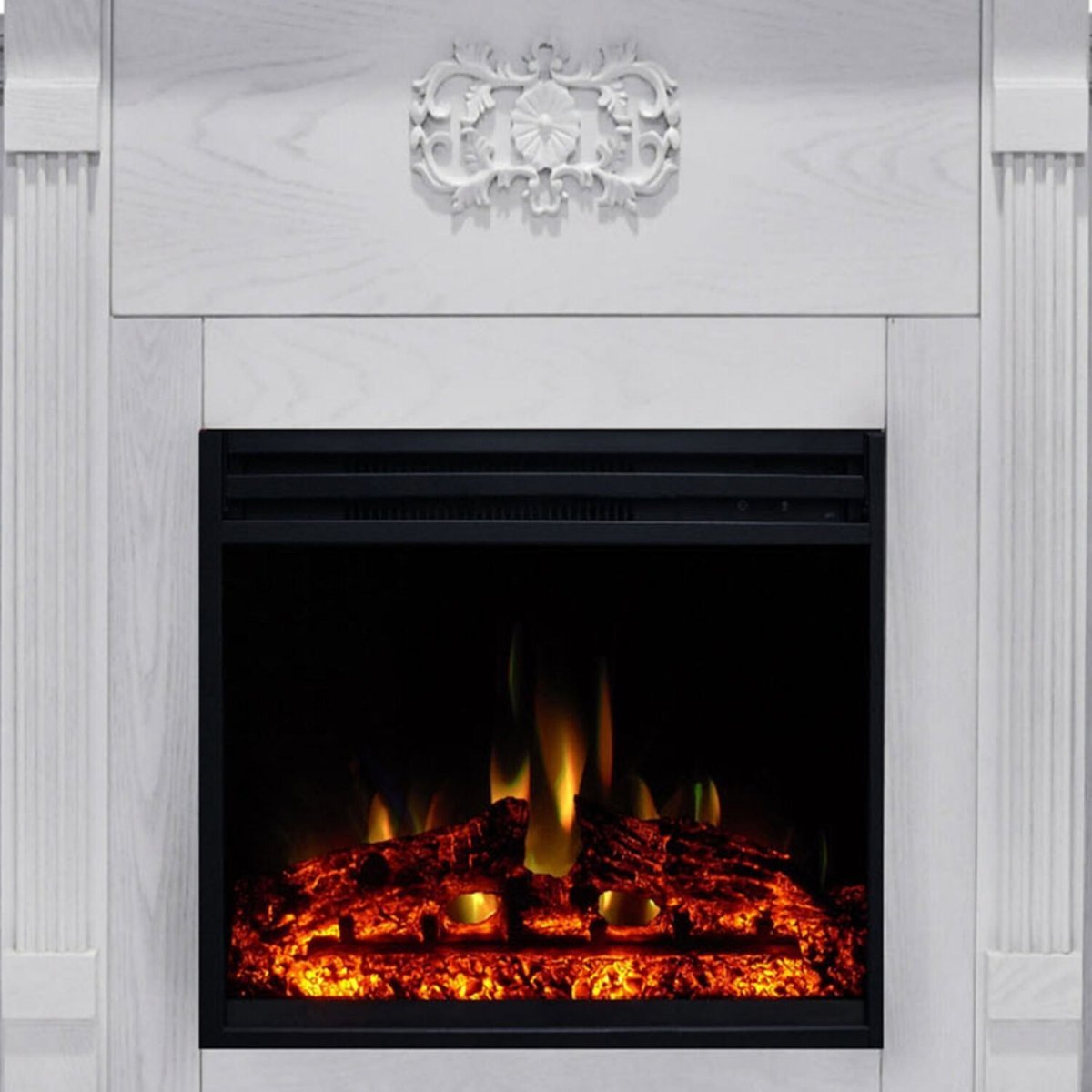 Cambridge Sanoma Electric Fireplace and Display · - Ezonesglobal - Buy at Wine Coolers Online