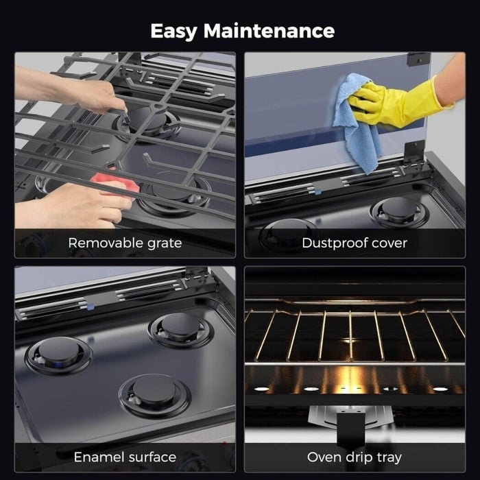Camplux 17″ RV Oven with 3 Burners Cooktop - Ezonesglobal - Buy at Wine Coolers Online