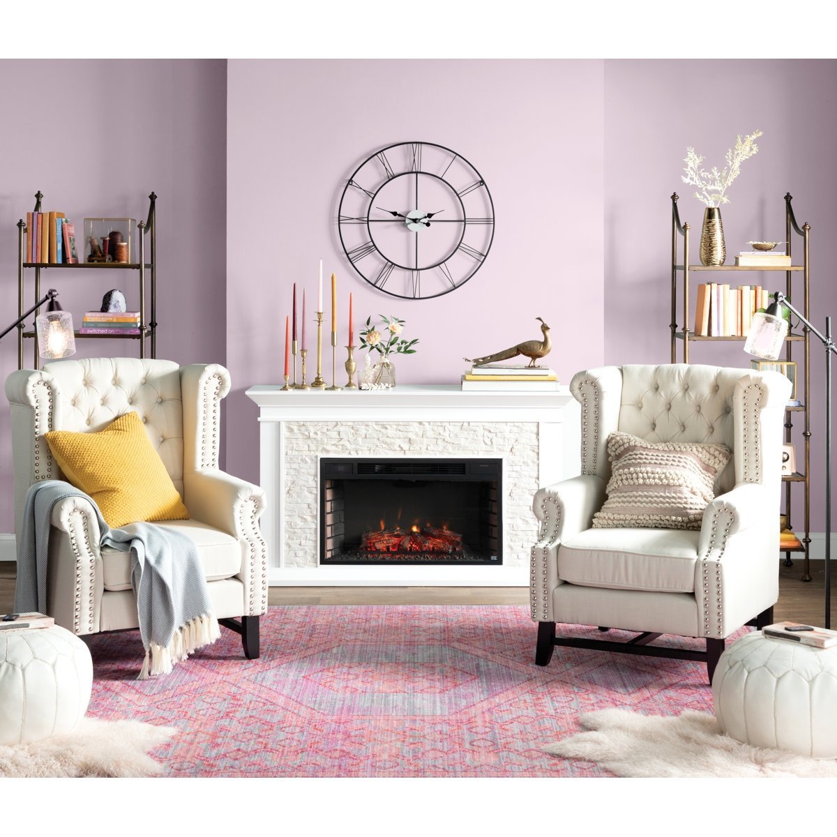 Ceonna Electric Fireplace Winston Porter Finish - Ezonesglobal - Buy at Wine Coolers Online