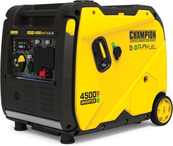 Champion 4,500 - Watt Portable Dual Fuel Inverter Generator 200991 - Ezonesglobal - Buy at Wine Coolers Online