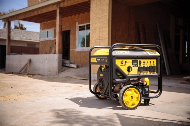 Champion Power Equipment 12,000 - Watt Electric Start Dual Fuel Home Backup Portable Generator with CO Shield - Ezonesglobal - Buy at Wine Coolers Online