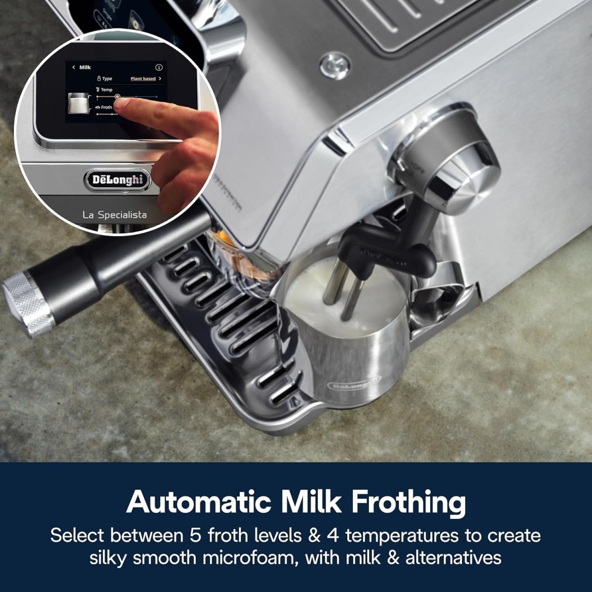 De’Longhi La Specialista Touch Espresso Machine with Cold Brew - Ezonesglobal - Buy at Wine Coolers Online