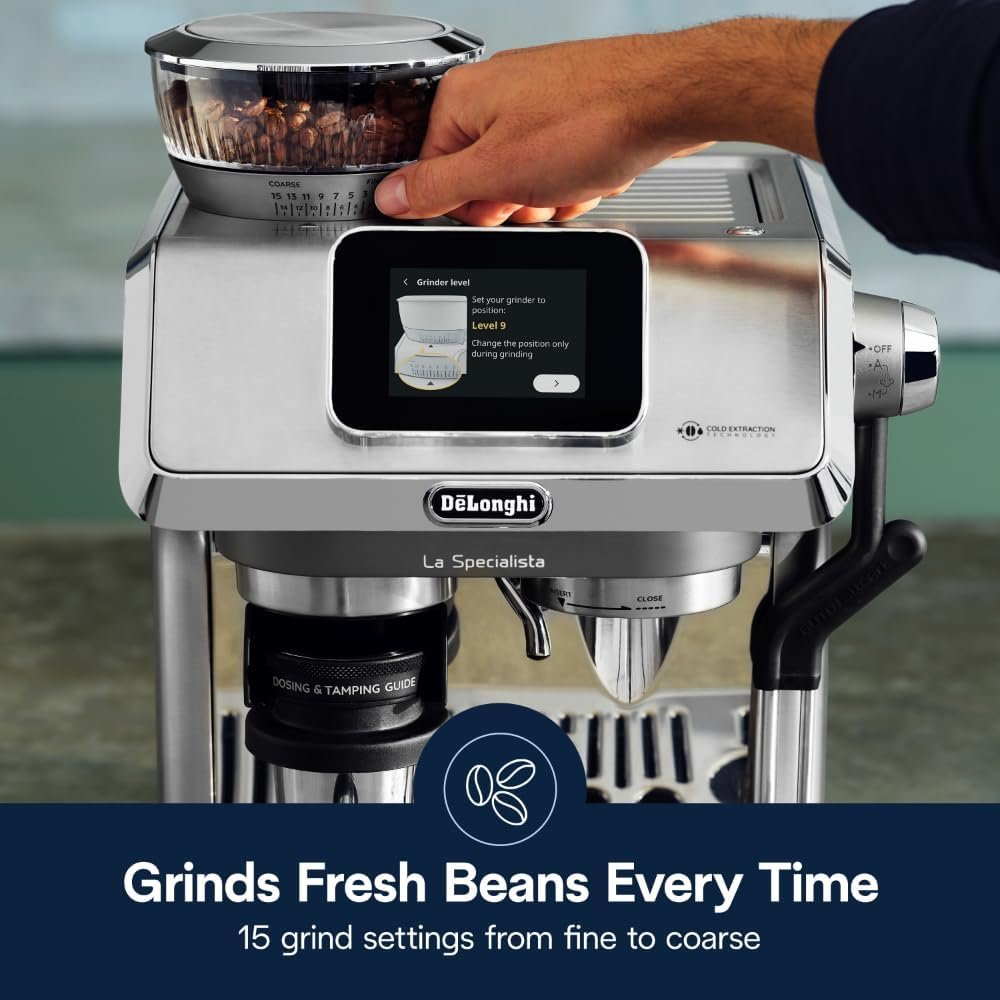 De’Longhi La Specialista Touch Espresso Machine with Cold Brew - Ezonesglobal - Buy at Wine Coolers Online