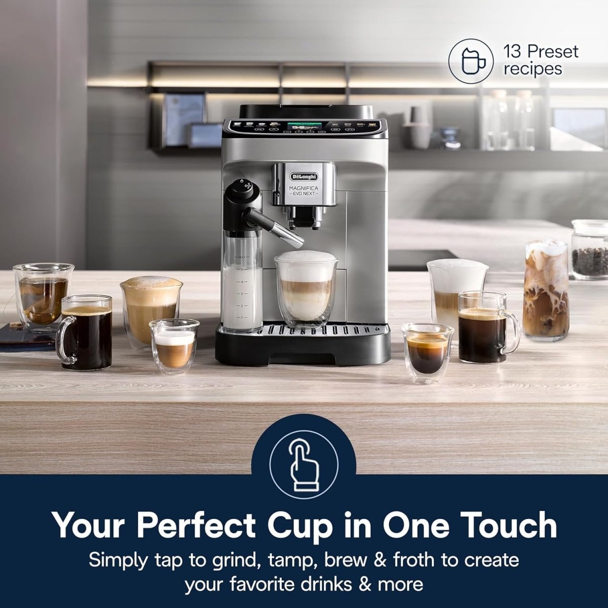 De’Longhi Magnifica Evo Next Fully Automatic Espresso Machine - Ezonesglobal - Buy at Wine Coolers Online