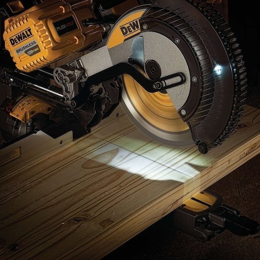 DeWalt FLEXVOLT 12 in 120V MAX Double Bevel Compound Sliding Miter Saw Kit - Ezonesglobal - Buy at Wine Coolers Online