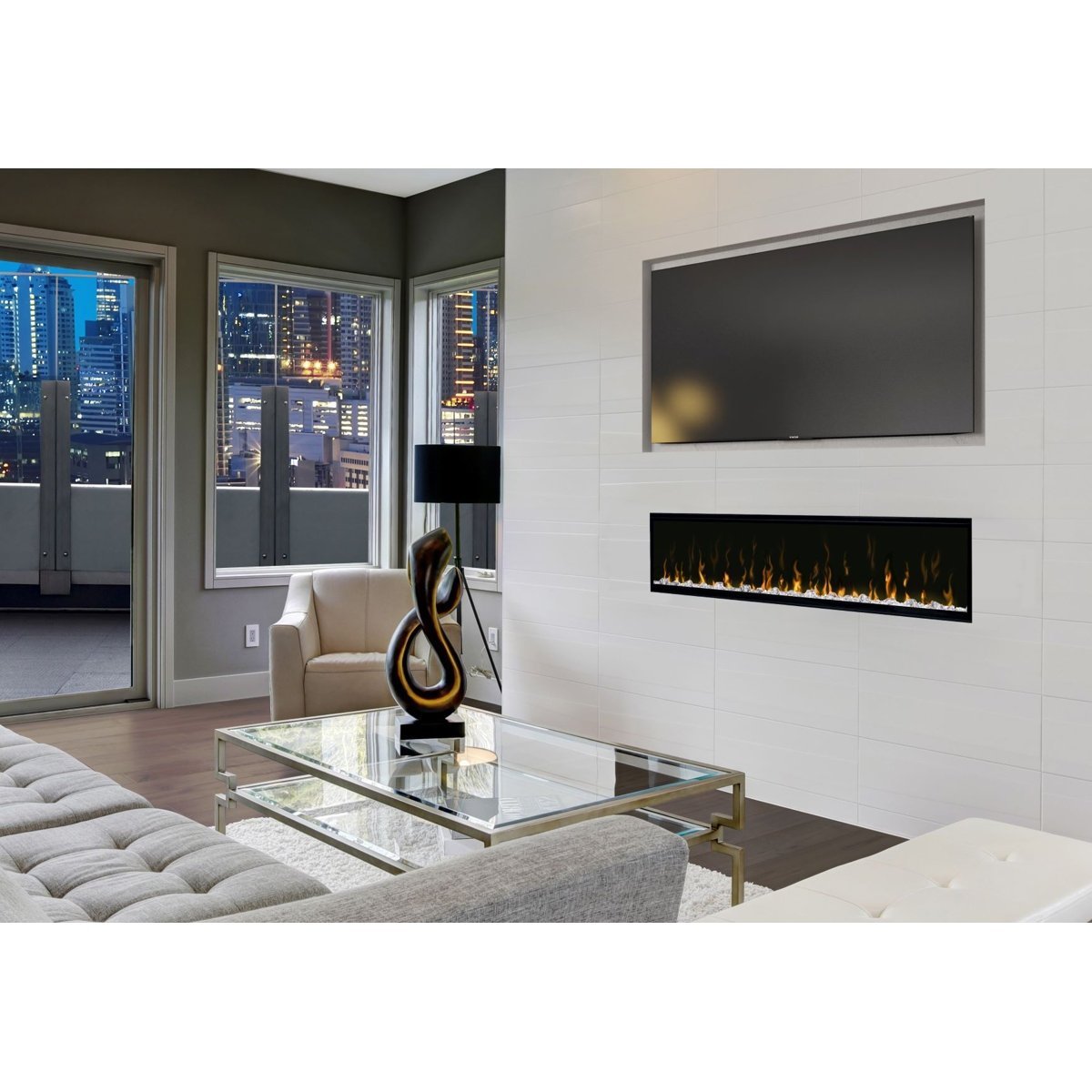 Dimplex IgniteXL 60 - Inch Built - in Linear Electric Fireplace - Ezonesglobal - Buy at Wine Coolers Online