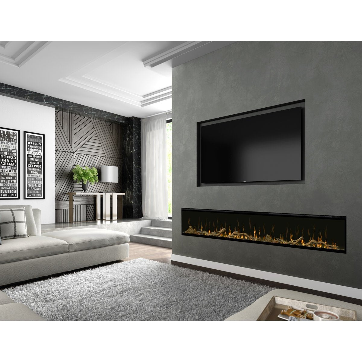 Dimplex IgniteXL 60 - Inch Built - in Linear Electric Fireplace - Ezonesglobal - Buy at Wine Coolers Online