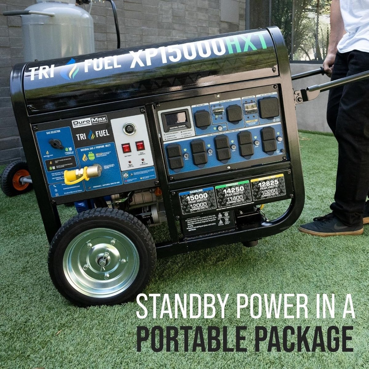 DuroMax 15,000 - Watt Tri - Fuel Portable Generator XP15000HXT - Ezonesglobal - Buy at Wine Coolers Online