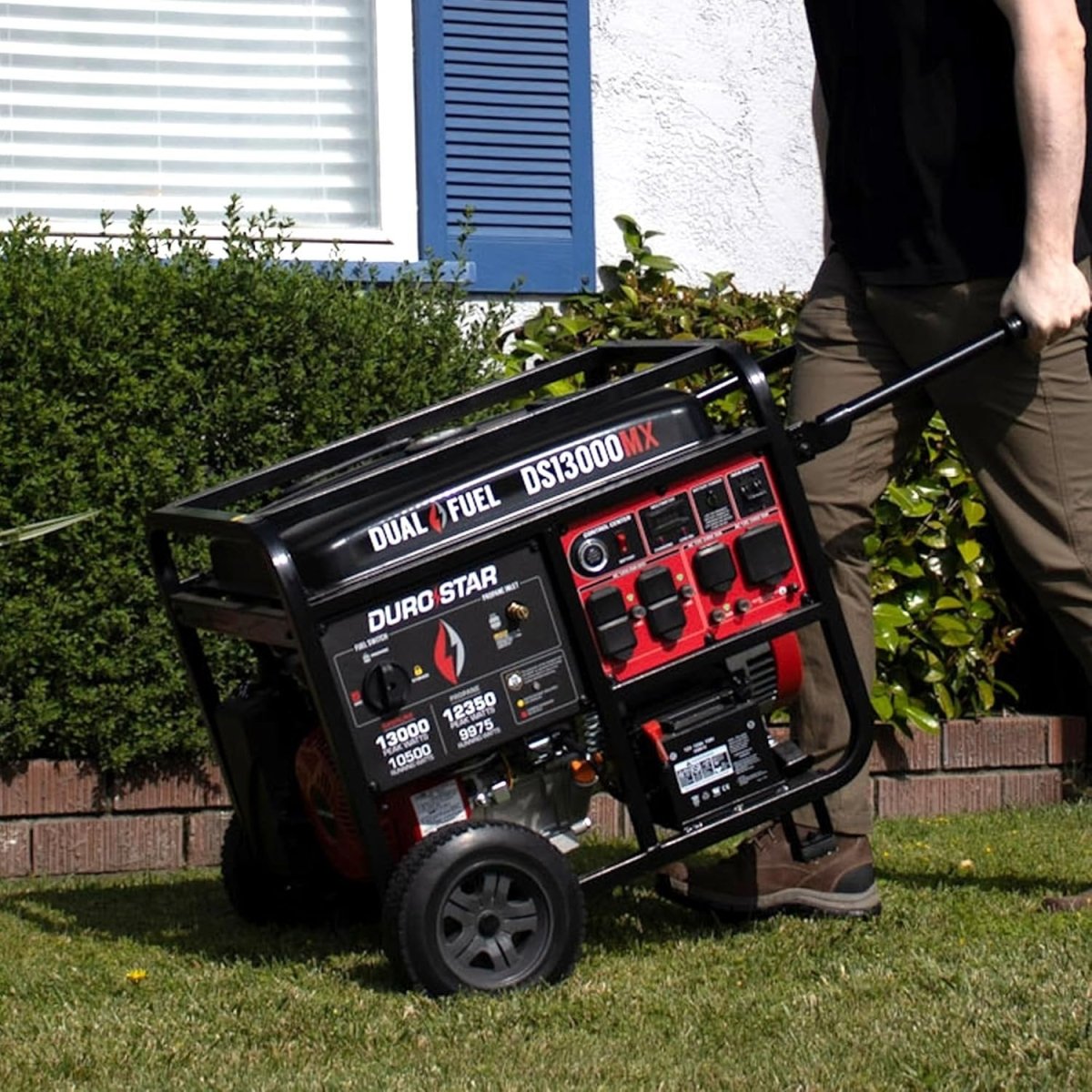 DuroMax DS13000MX Dual Fuel Portable Generator - Ezonesglobal - Buy at Wine Coolers Online
