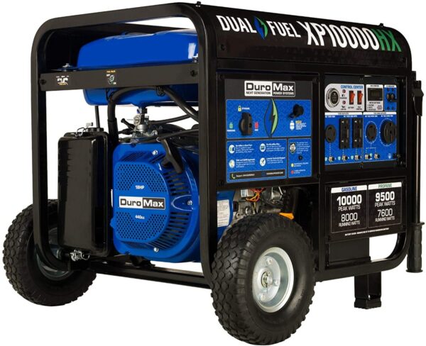 DuroMax XP10000HX 10,000 Watt Portable Dual Fuel Generator - Ezonesglobal - Buy at Wine Coolers Online