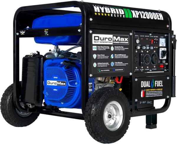 DuroMax XP12000EH 12,000 Watt Dual Fuel Portable Generator - Ezonesglobal - Buy at Wine Coolers Online