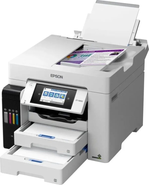 Epson EcoTank Pro ET - 5850 Wireless Color All - in - One Supertank Printer C11CJ29201 - Ezonesglobal - Buy at Wine Coolers Online
