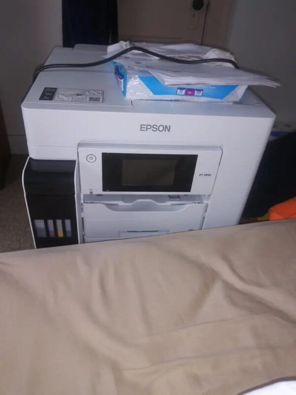 Epson EcoTank Pro ET - 5850 Wireless Color All - in - One Supertank Printer C11CJ29201 - Ezonesglobal - Buy at Wine Coolers Online