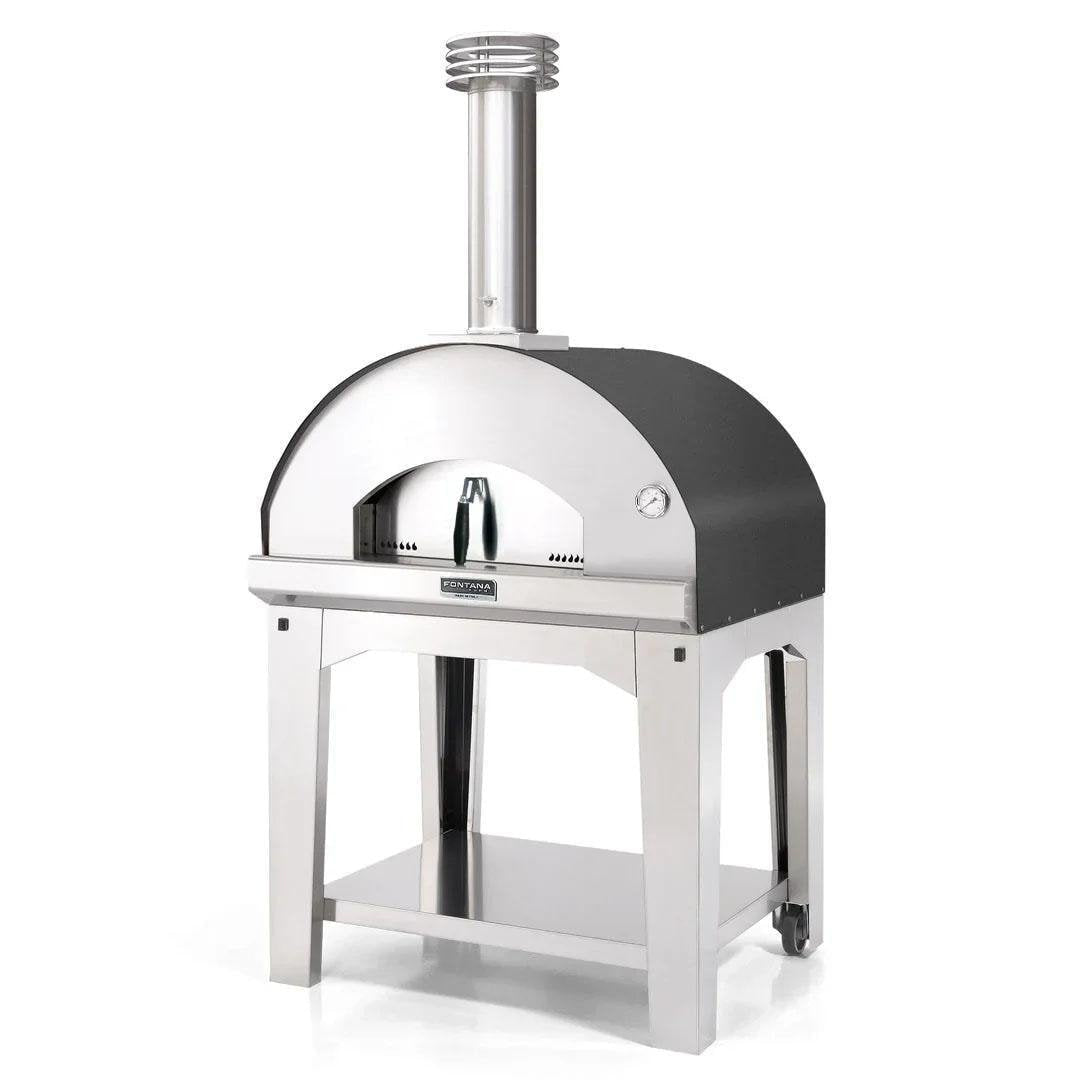 Fontana Forni Mangiafuoco Wood - Fired Pizza Oven – Anthracite – FTMF - A - Ezonesglobal - Buy at Wine Coolers Online