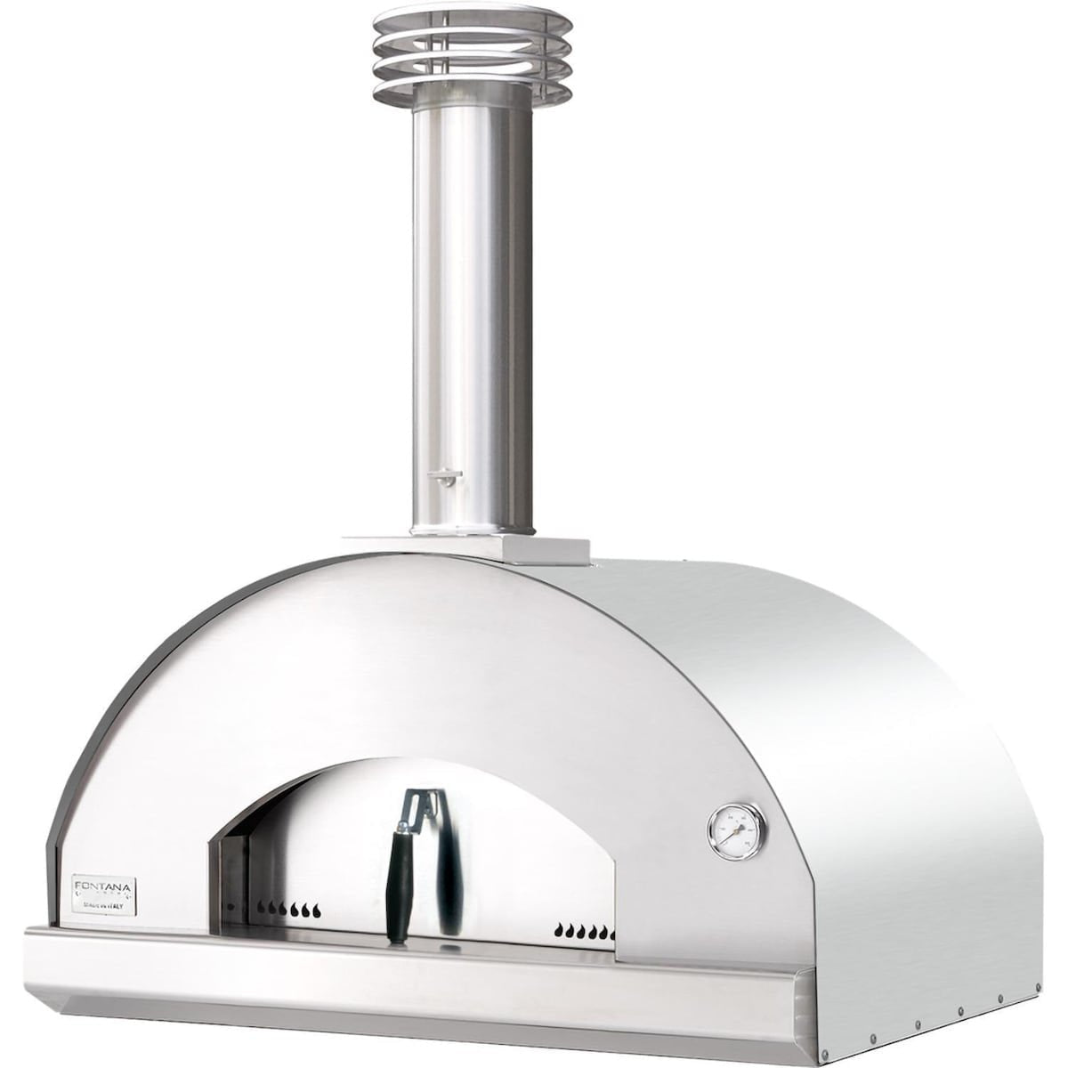 Fontana Forni Mangiafuoco Wood - Fired Pizza Oven – Stainless – FTMF - S - Ezonesglobal - Buy at Wine Coolers Online