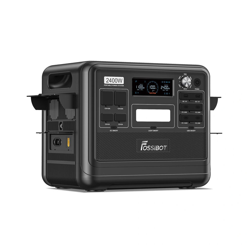 FOSSiBOT F2400 + SP200 | Solar Generator Kit - Ezonesglobal - Buy at Wine Coolers Online