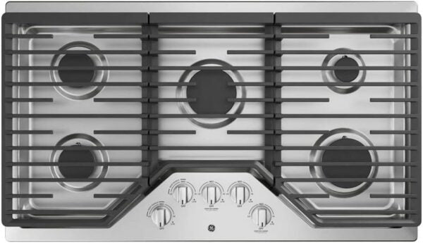 GE 36 - Inch Built - in Gas Cooktop JGP5036SLSS - Ezonesglobal - Buy at Wine Coolers Online