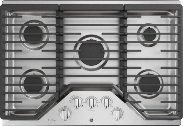 GE Profile PGP7030SLSS 30″ Built - in Gas Cooktop - Ezonesglobal - Buy at Wine Coolers Online