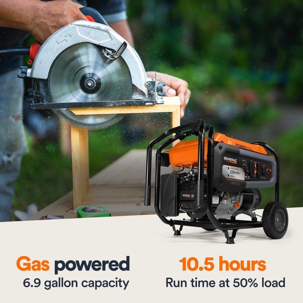 Generac 8125/6500 Watt Portable Generator - Ezonesglobal - Buy at Wine Coolers Online