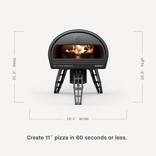 Gozney Roccbox Outdoor Pizza Oven, Black, Portable, Gas & Wood Fired, Restaurant - Grade - Ezonesglobal - Buy at Wine Coolers Online