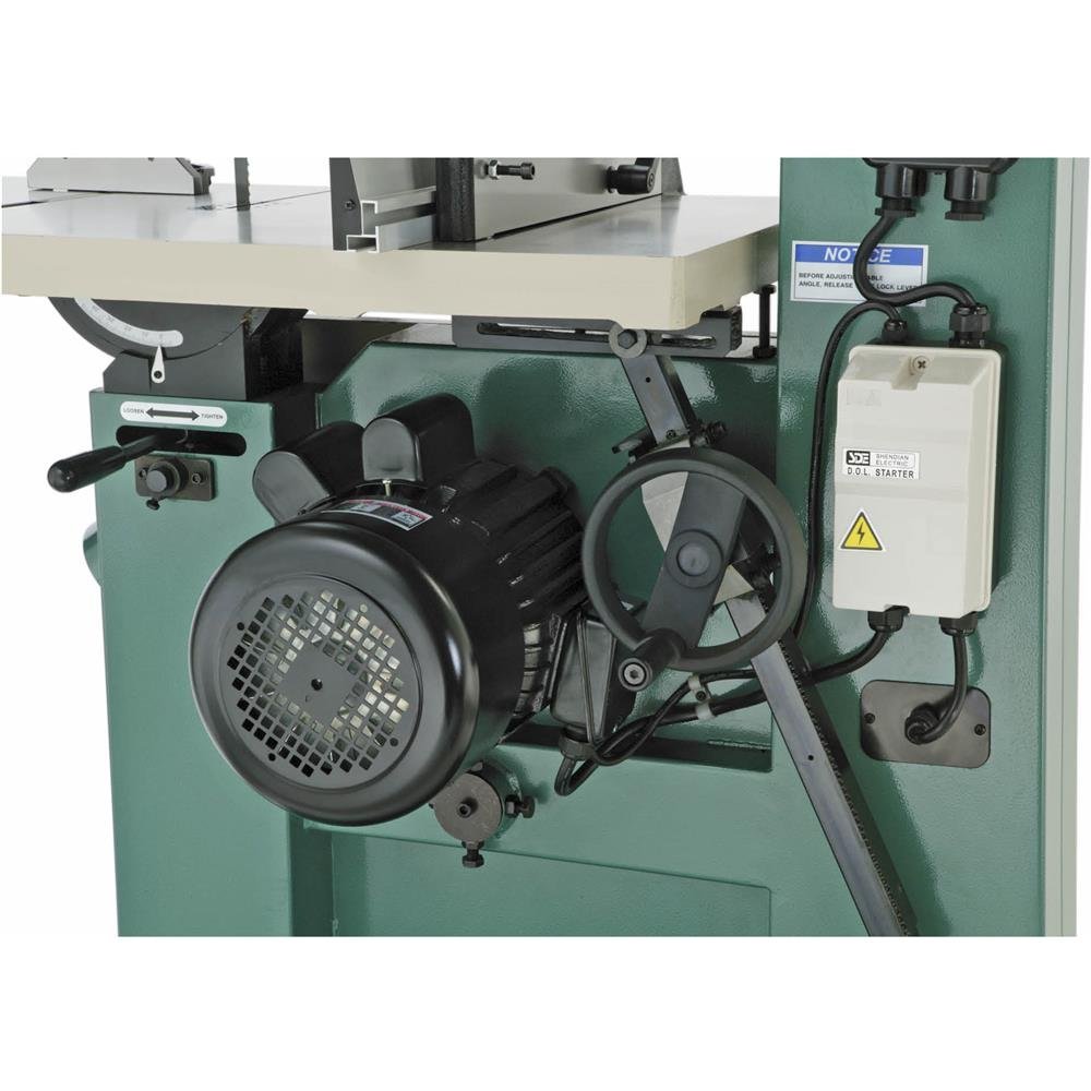Grizzly G0531B – 21″ 5 HP Industrial Bandsaw w/ Brake - Ezonesglobal - Buy at Wine Coolers Online