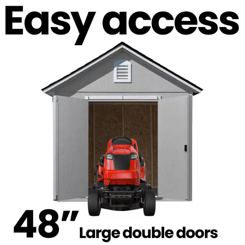 Handy Home Meridian Wooden Storage Shed – Multiple Sizes - Ezonesglobal - Buy at Wine Coolers Online