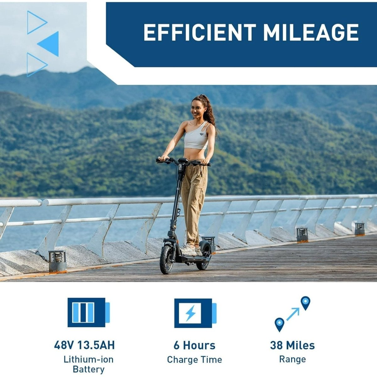 Hiboy X300 Electric Scooter, 700W Peak Motor, 12″ Pneumatic Tires, 23 Mph & 38 Miles Range, Folding Commuter Electric Scooter for Adults - Ezonesglobal - Buy at Wine Coolers Online