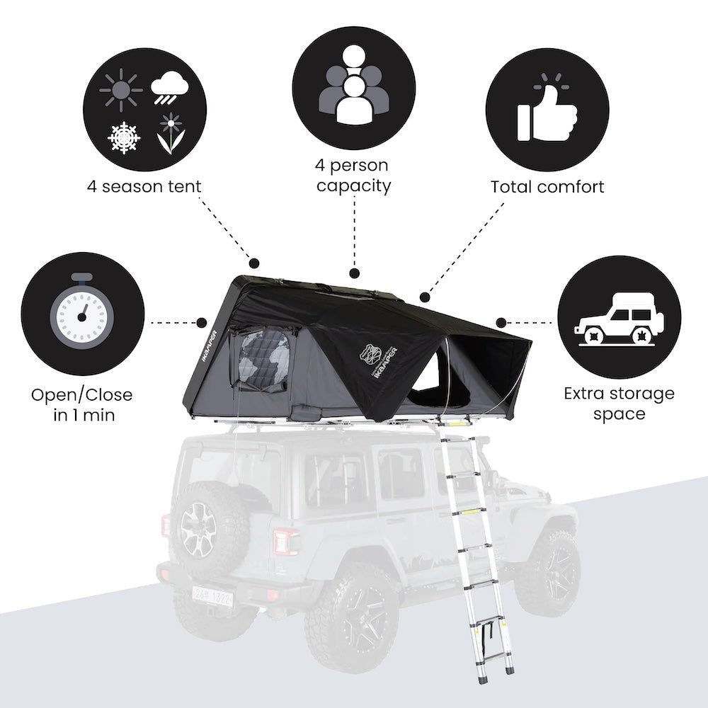 iKamper Skycamp 3.0 Roof Top Tent - Ezonesglobal - Buy at Wine Coolers Online