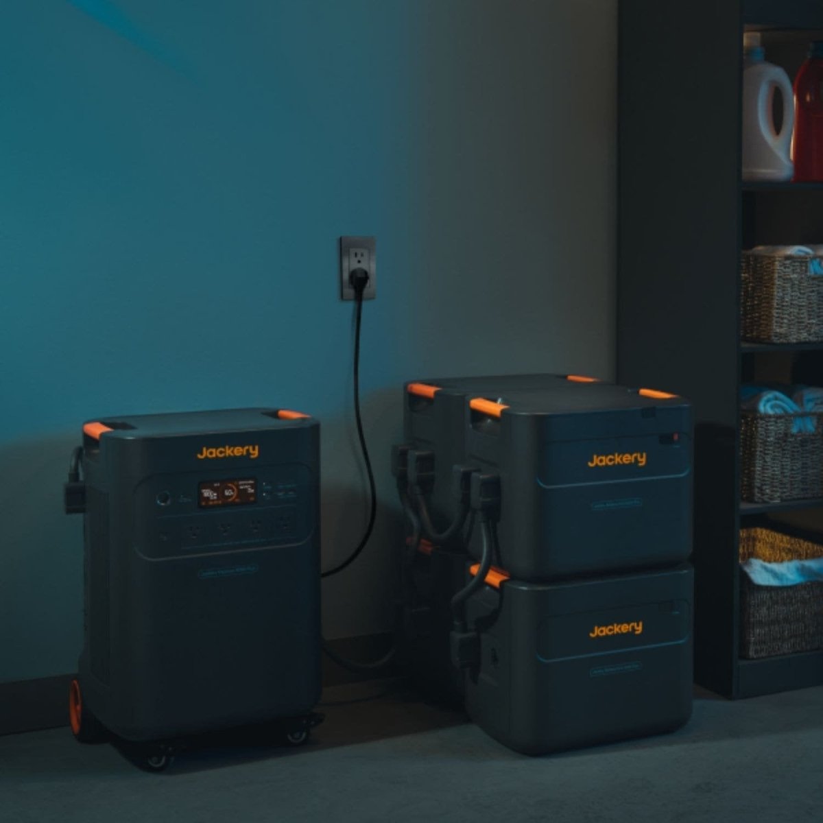 Jackery Explorer 5000 Plus Whole - Home Backup | 5040Wh | 7200W | 4000W Solar Input - Ezonesglobal - Buy at Wine Coolers Online