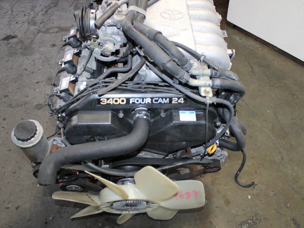 JDM 1996 - 2004 Toyota 4Runner T100 Tacoma 3.4L Motor V6 5VZ DOHC 6 - Cyl Engine - Ezonesglobal - Buy at Wine Coolers Online