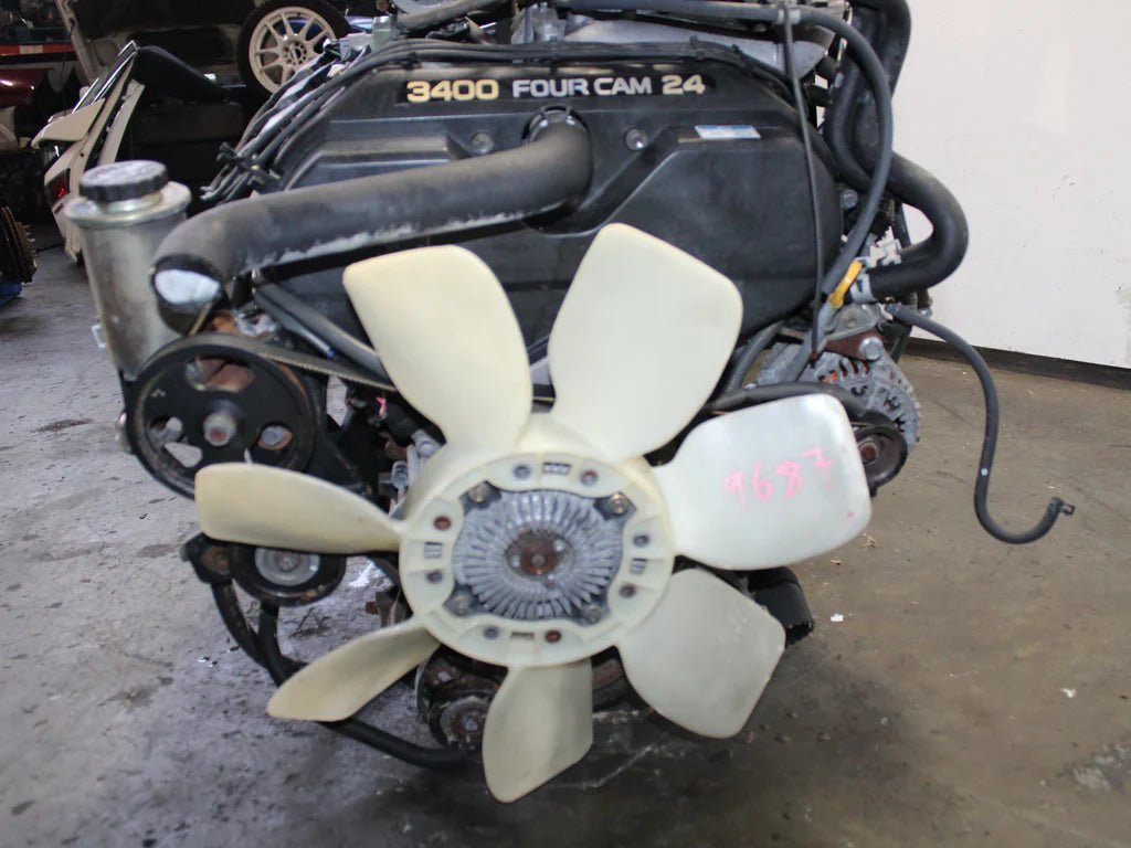 JDM 1996 - 2004 Toyota 4Runner T100 Tacoma 3.4L Motor V6 5VZ DOHC 6 - Cyl Engine - Ezonesglobal - Buy at Wine Coolers Online