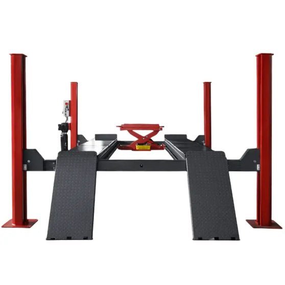 Katool KT - 4H150, 4 Post Alignment Lift 15,000 lb – Rolling Jack Included - Ezonesglobal - Buy at Wine Coolers Online